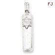 Sterling Silver Mezuzah Pendant