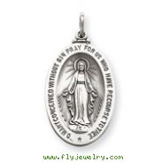 Sterling Silver Miraculous Medal