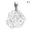 Sterling Silver Mother Pendant