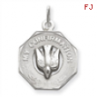 Sterling Silver My Confirmation Disc Charm