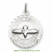 Sterling Silver My Confirmation Disc Charm