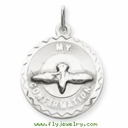 Sterling Silver My Confirmation Disc Charm