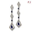 Sterling Silver Mystic Cubic Zirconia  Earrings