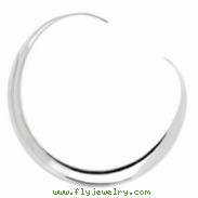 Sterling Silver Neck Bangle