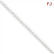 Sterling Silver Necklac Beaded Box Chain