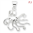 Sterling Silver Octopus Charm