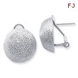 Sterling Silver Omega Back Earrings