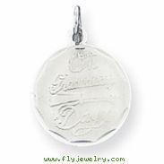 Sterling Silver On Graduation Day Disc Charm