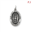 Sterling Silver Our Lady of Guadalpue Medal