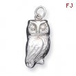 Sterling Silver Owl Charm