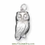 Sterling Silver Owl Charm