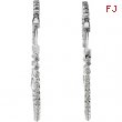 Sterling Silver Pair Fashion Earrings