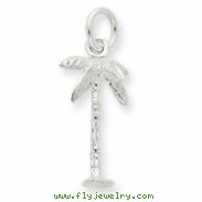 Sterling Silver Palm Tree Charm