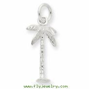 Sterling Silver Palm Tree Charm