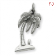 Sterling Silver Palm Tree Charm