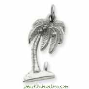 Sterling Silver Palm Tree Charm