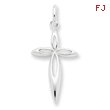 Sterling Silver Passion Cross Charm