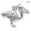 Sterling Silver Pelican Charm