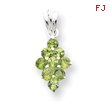 Sterling Silver Peridot Pendant