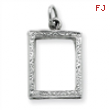 Sterling Silver Picture Frame Charm