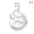 Sterling Silver Pig Charm