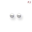 Sterling Silver Polished 3mm Ball Earrings