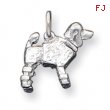 Sterling Silver Poodle Charm