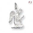 Sterling Silver Praying Angel Charm