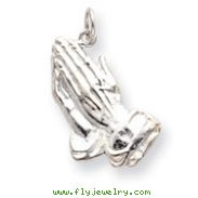 Sterling Silver Praying Hands Charm
