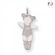 Sterling Silver Prima Ballerina Cuddle Charm