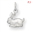 Sterling Silver Rabbit Charm