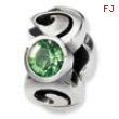 Sterling Silver Reflections August Swavorski Crystal Birthstone Bead