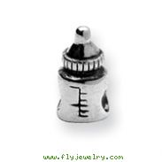 Sterling Silver Reflections Baby Bottle Bead