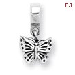 Sterling Silver Reflections Butterfly Dangle Bead