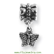 Sterling Silver Reflections Butterfly Dangle Bead