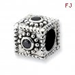 Sterling Silver Reflections CZ Bead