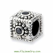 Sterling Silver Reflections CZ Bead