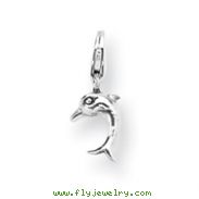 Sterling Silver Reflections Dolphin Click-on For Bead