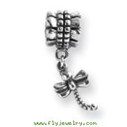 Sterling Silver Reflections Dragonfly Dangle Bead