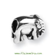 Sterling Silver Reflections Elephant Bead