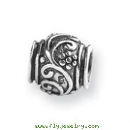 Sterling Silver Reflections Floral Bead