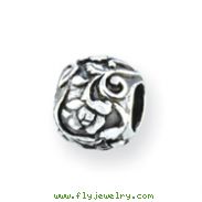 Sterling Silver Reflections Floral Bead