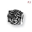 Sterling Silver Reflections Floral Bead