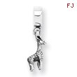 Sterling Silver Reflections Giraffe Dangle Bead