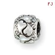 Sterling Silver Reflections Hearts Bead