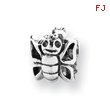 Sterling Silver Reflections Kids Butterfly Bead