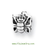 Sterling Silver Reflections Kids Butterfly Bead