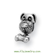 Sterling Silver Reflections Kids Dog & Bone Bead