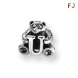 Sterling Silver Reflections Kids Letter U Bead