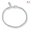 Sterling Silver Reflections Kids Lobster Bracelet